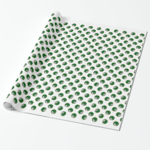 Siberian Husky Peace Wrapping Paper