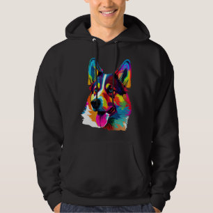 Siberian Husky Pop Cute Husky Hoodie