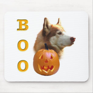 Siberian Husky (red) Boo Mouse Pad