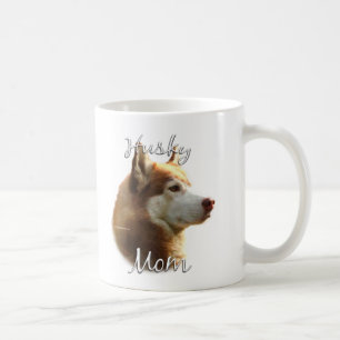 Siberian Husky (red) Mom 2 Coffee Mug