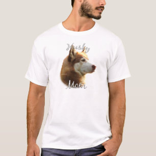 Siberian Husky (red) Mom 2 T-Shirt