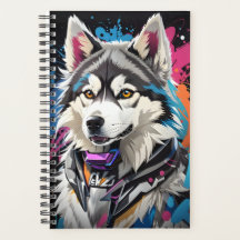 Siberian Husky Splash