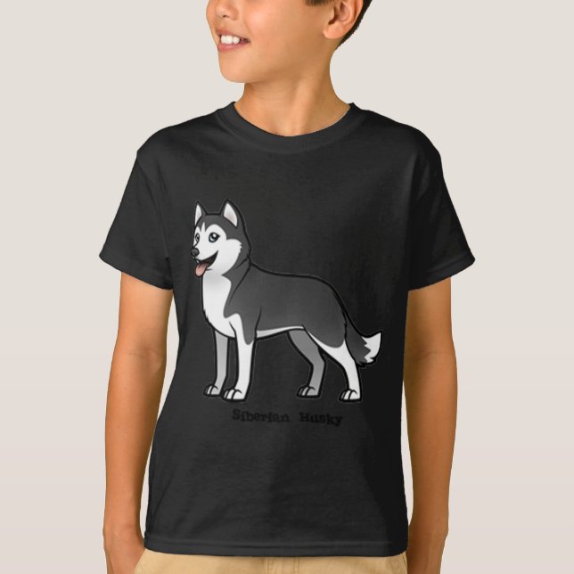 Siberian Husky T-Shirt (Front)