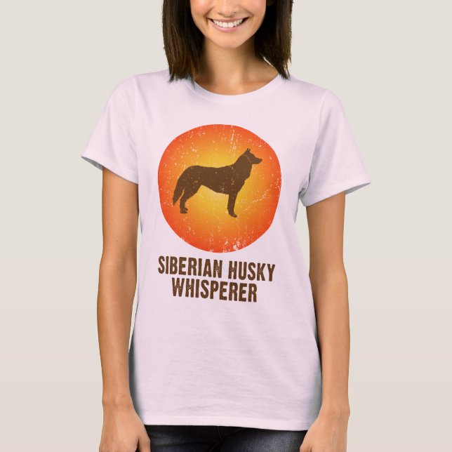 Siberian Husky T-Shirt (Front)