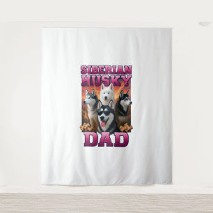 Siberian Husky Tapestry