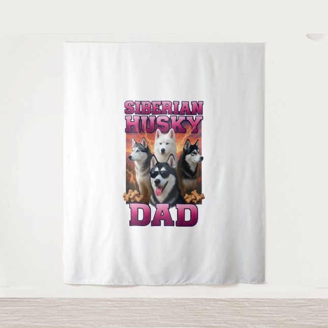 Siberian Husky   Tapestry (Front)