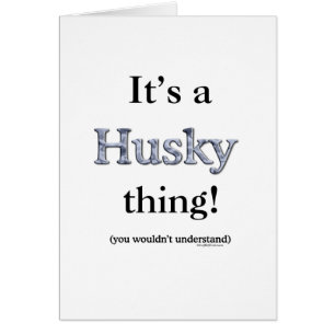 Siberian Husky Thing