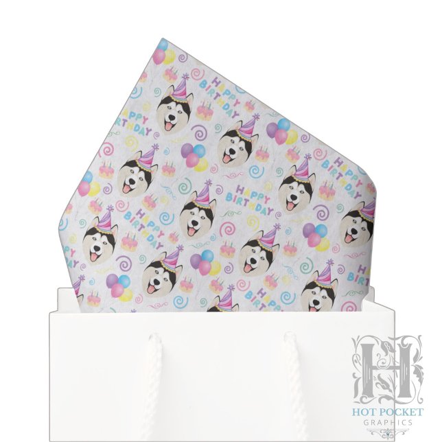 Siberian Husky Tissue Paper (Creator Uploaded)