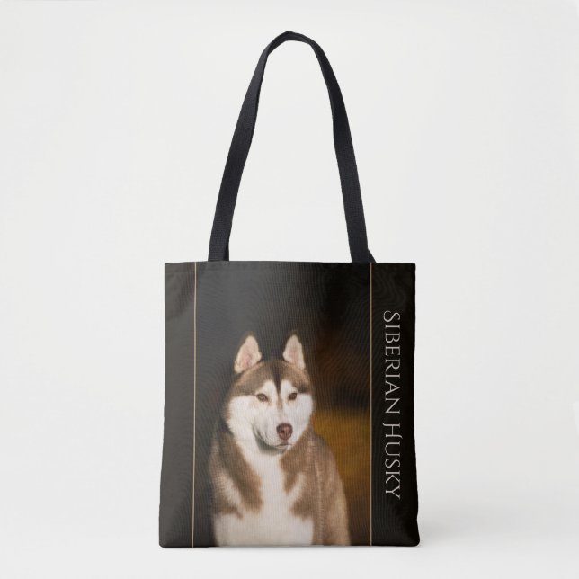 Siberian Husky Tote (Front)