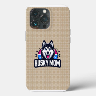 Siberian Spirit: Nurturing Love as a Husky Dog Mom iPhone 13 Pro Case