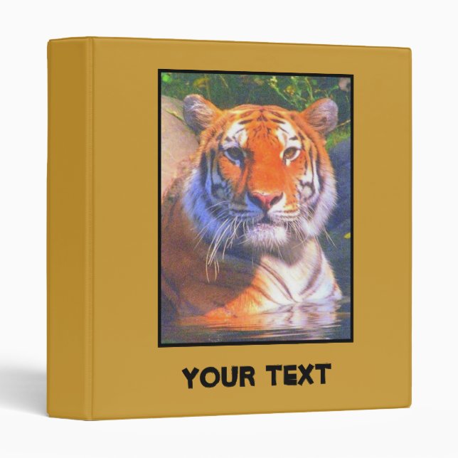 Siberian Tiger Binder (Front/Spine)