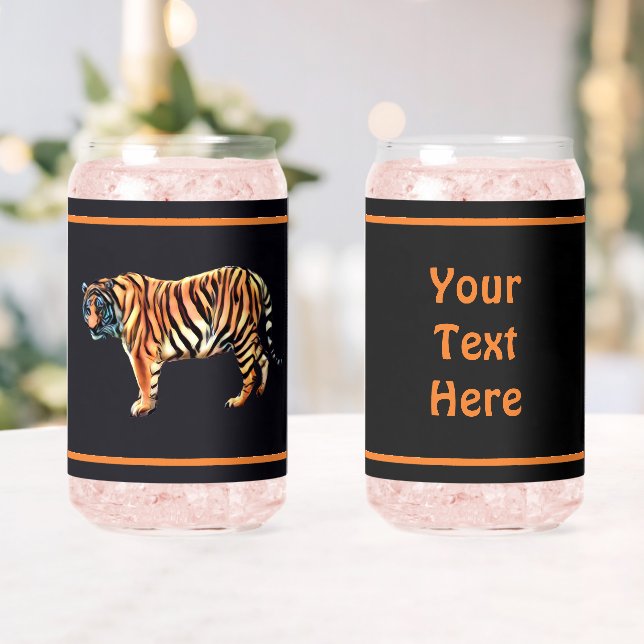 Siberian Tiger Can Glass (Insitu (Wedding))