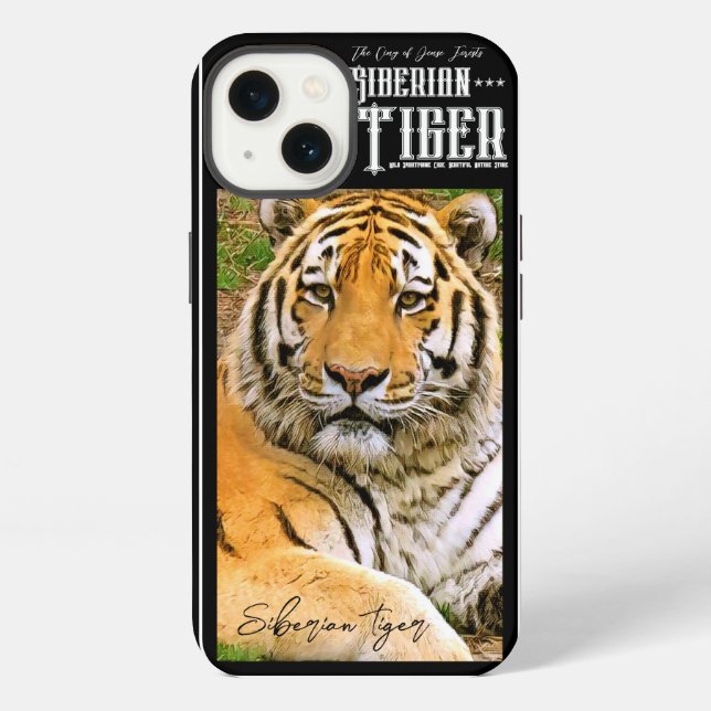 Siberian Tiger Case-Mate iPhone Case (Back)