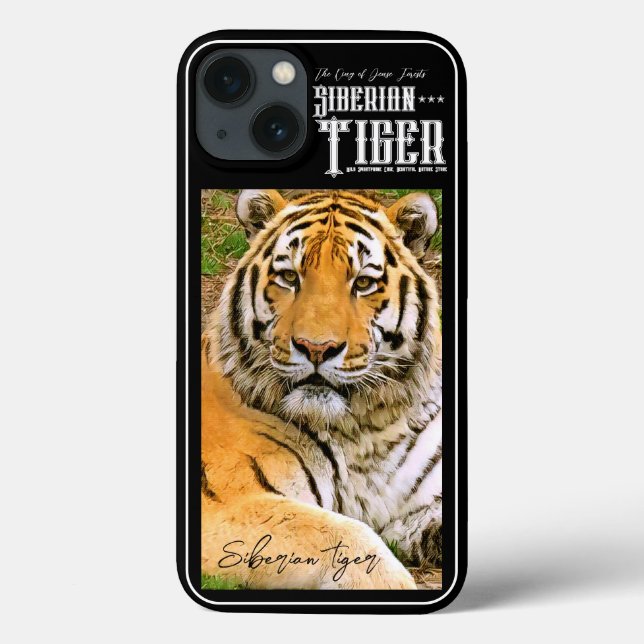 Siberian Tiger Case-Mate iPhone Case (Back)