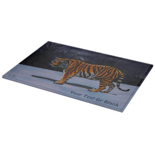 Siberian Tiger Cutting Board