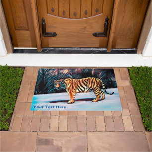 Siberian Tiger Doormat