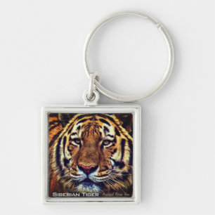 Siberian Tiger Keychain