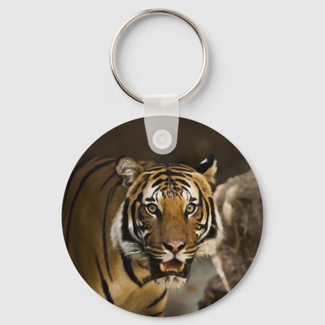 Siberian Tiger Keychain (Front)