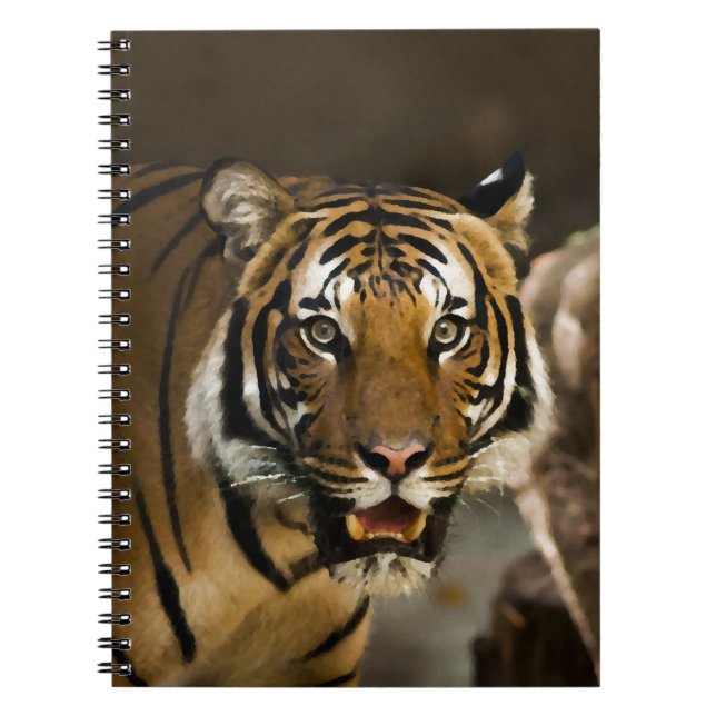 Siberian Tiger Notebook (Front)