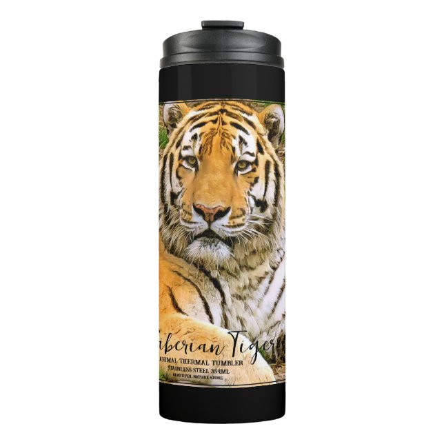 Siberian Tiger Thermal Tumbler (Front)