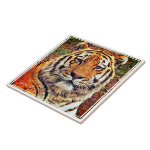 Siberian Tiger Tile