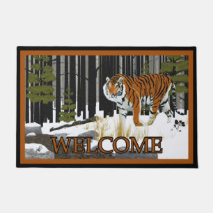 Siberian Tiger - Welcome Doormat