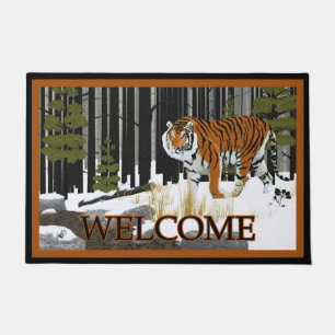 Siberian Tiger - Welcome Doormat