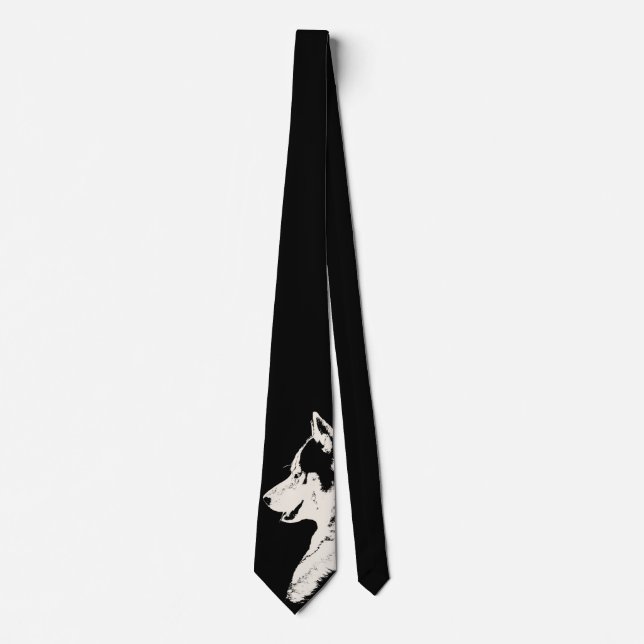 Sibérie Husky Cravates Husky Malamute Neckties Chi (Devant)