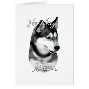 Sibérie Husky (noir) Maman 2