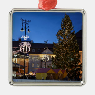 Sibiu Christmas tree Metal Ornament