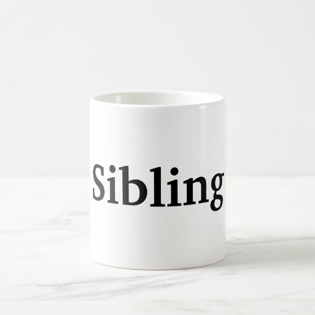 Sibling Coffee Mug (Center)