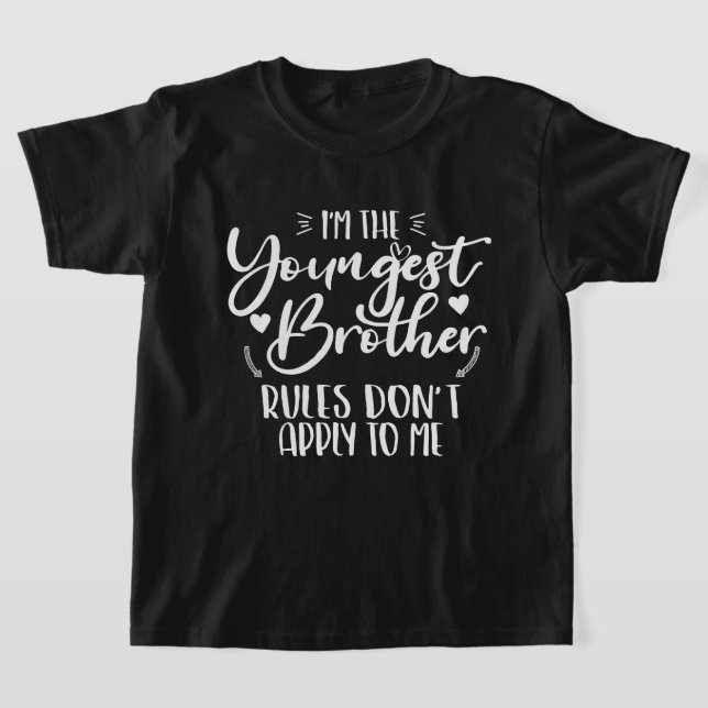 Sibling gift, Funny gift for kids T-Shirt (Laydown)