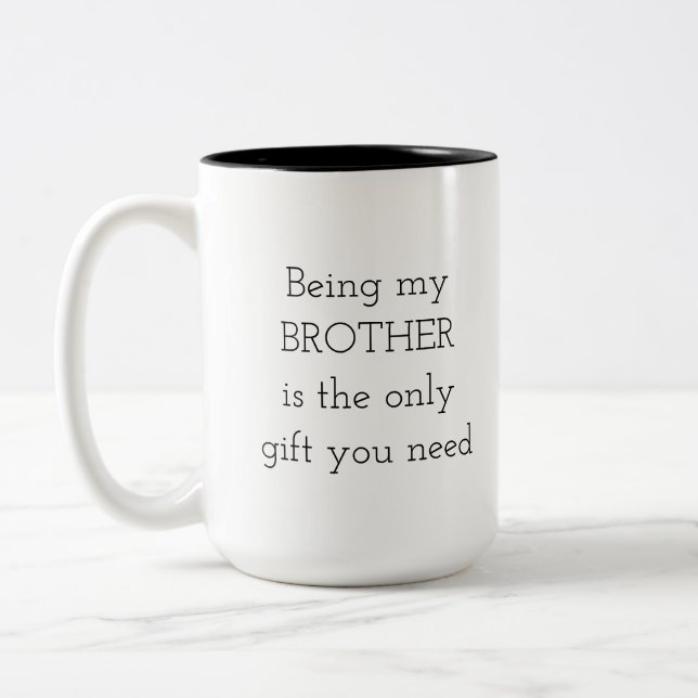 Sibling Mug for Brothers and Sisters (Left)