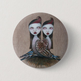 Sibling Rivalry 2 Inch Round Button