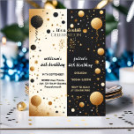 Sibling twin Black simple modern Joint Birthday Invitation<br><div class="desc">Celebrate a double dose of joy with our Sibling Twin Black Simple Modern Joint Birthday Invitation! This sleek and modern design exudes sophistication, setting the perfect tone for your joint celebration. Join us as we honour the bond between siblings with style and flair. Order now and let the festivities begin,...</div>