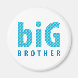 SIBLINGS COLLECTION - big brother {blue} Magnet