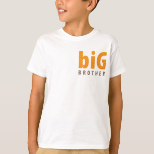 SIBLINGS COLLECTION - big brother {orange} T-Shirt