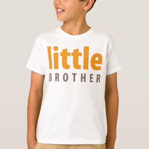 SIBLINGS COLLECTION - little brother {orange} T-Shirt