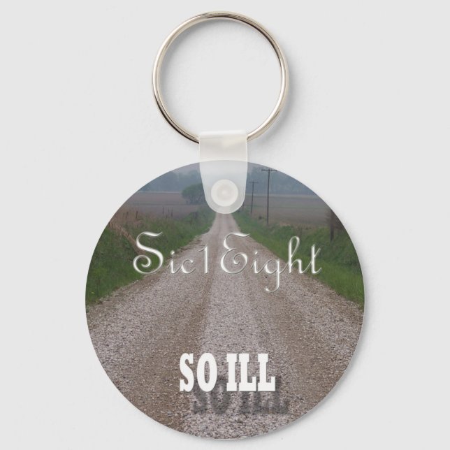 Sic1Eight Keychain (Front)
