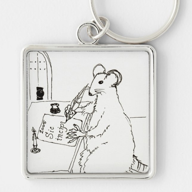 Sic Incipit Pestis Keychain (Front)