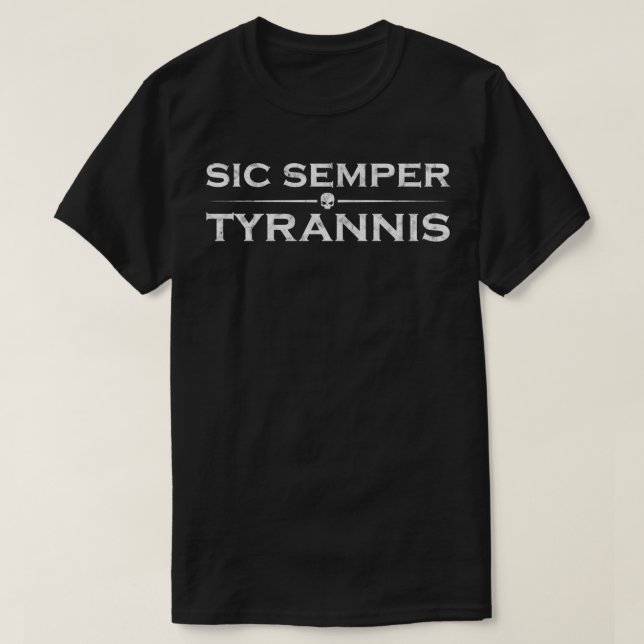 Sic Semper Tyrannis Pullover  (Design Front)