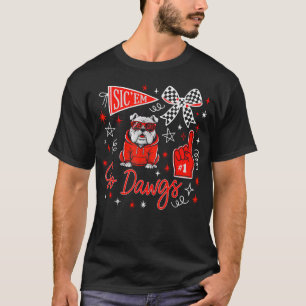 Sicem Go Dawgs Bulldog Game Day T-Shirt