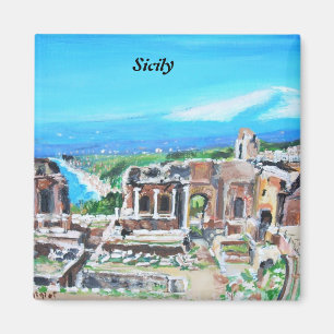 Sicile, Italie Magnet