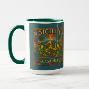 Sicilia Casa Mia Mug