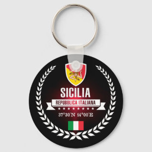 Sicilia Keychain