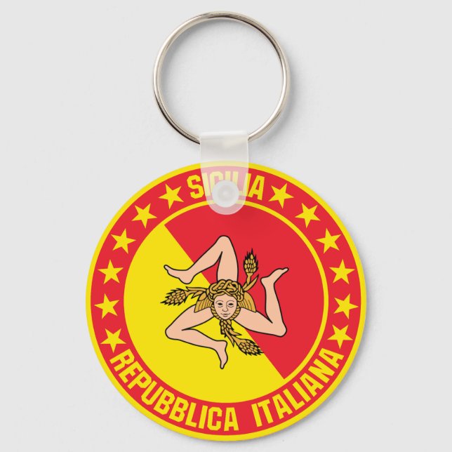 Sicilia                                            keychain (Front)