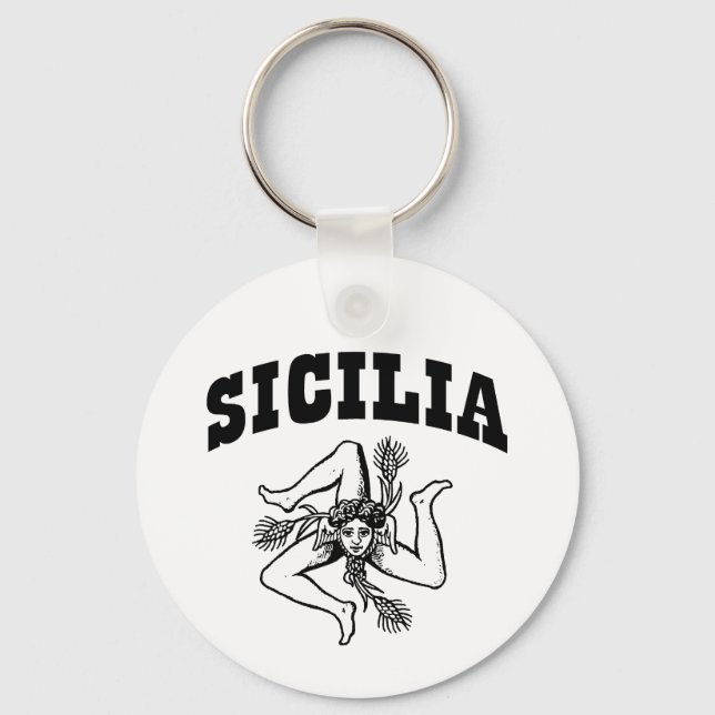 Sicilia Keychain (Front)