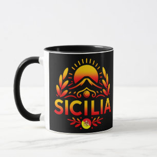 Sicilia Mt.Etna Mug