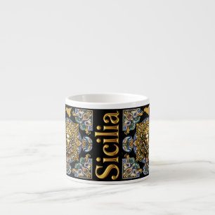 Sicilia Sicilian Pattern Espresso Cup