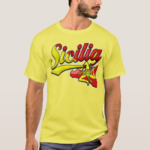 Sicilia Sicilian Trinacria  T-Shirt